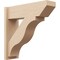 Ekena Millwork 7 1/2-in W x 24-in D x 24-in H Funston Slat Rough Cedar Woodgrain TimberThane Outlooker, Primed Tan OUTUR075X24X24FST24RCPR - alternate 1